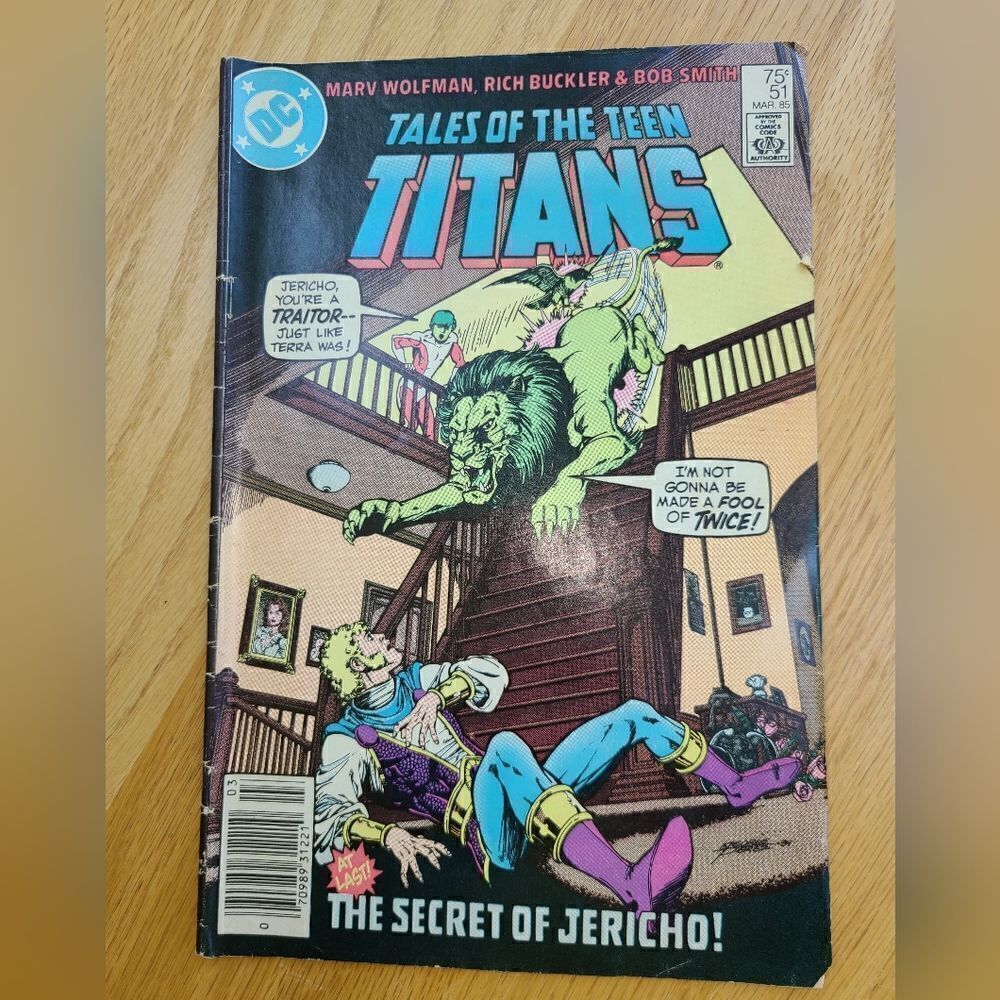 Vintage DC Comics Tales of the Teen Titans